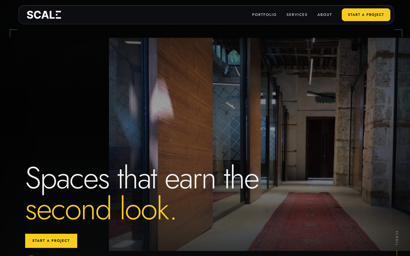 Preview of Concept B homepage